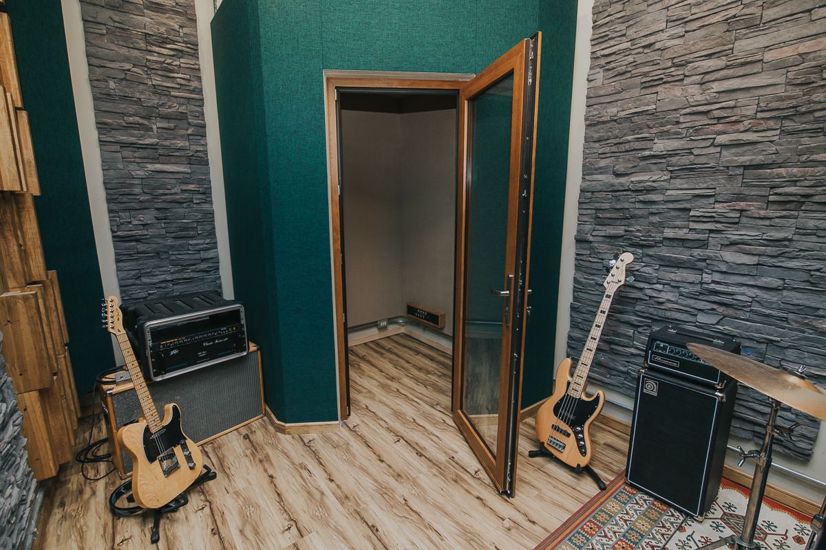 Vocal Booth del Estudio Casa Mistral Santiago Chile